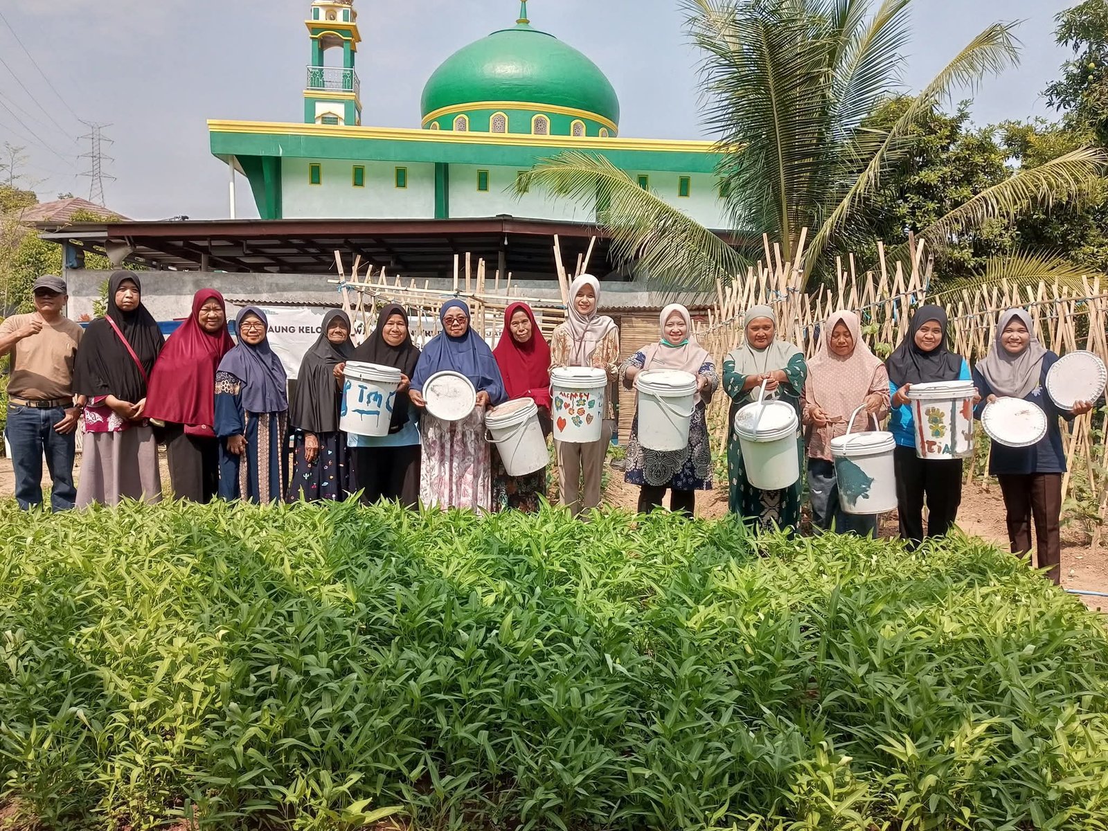 Detail dari Workshop sampah